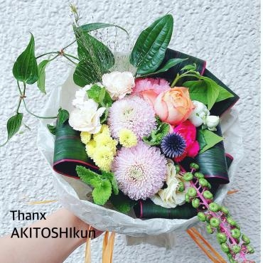 おまかせ♡ミニブーケ｜「アロマブルーム」　（岡山県倉敷市の花キューピット加盟店 花屋）のブログ